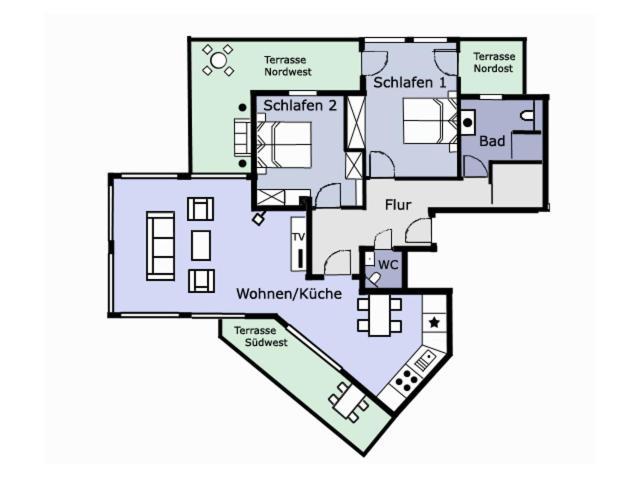 Appartement Meeresrauschen Baabe Extérieur photo